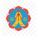 Prayer Rangoli  Icon