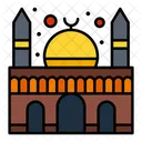Prayer Time Building Mosque Icon