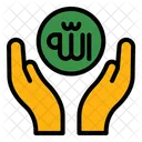 Praying Muslim Islam Icon