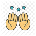 Praying Hand Islam Icon