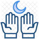 Hand Ramadan Praying Icon