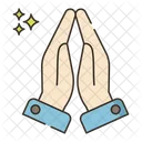 Praying Hands Icon