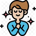 Praying Hands Faith Icon