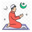 Praying Dua Obligation Icon