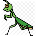 Praying Mantis Insect Bug Icon