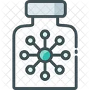 Prazisionsmedizin Prazisionsmedizinflasche KI Symbol