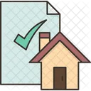 Preapproval Contract Mortgage Icon