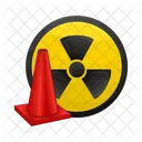 Precaucion Nuclear Radiacion Peligro Radiactivo Icono