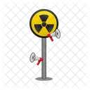 Precaucion Nuclear Radiacion Peligro Radiactivo Icono