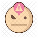 Cauteloso Emoji Asombrado Icon