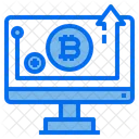 Negocios Criptomoneda Digital Icono