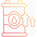 El precio del combustible sube  Icono