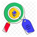 Precio de ethereum  Icono