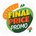 Precio Final Venta Oferta Icono