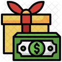 Precio de regalo  Icono