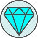 Precioso Cristal Diamante Icono