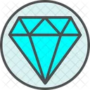 Precious Crystal Diamond Icon