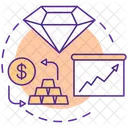 Precious metals  Icon