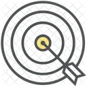 Precision Bullseye Arrow Icon