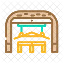 Precision Wood Cutting Icon
