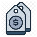 Preco Etiqueta De Preco Financas Ícone