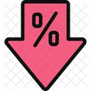 Preco Baixo Venda Desconto Ícone