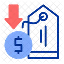Preco Baixo Acessivel Economico Ícone