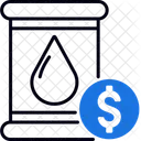 Preco Do Petroleo Barril Consumo Ícone