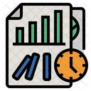 Predecir Tendencias Futuras Para Minimizar Riesgos Analisis Estadistico Inversion Icono