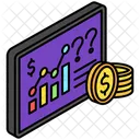 Pronostico Prediccion Stock Icono