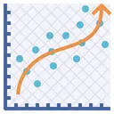 Tendencia Prediccion Estadistica Icono