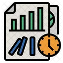 Predict Future Trends For Minimize Risks Statistical Analysis Investment Icon