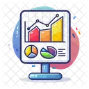 Analytics Data Business Icon