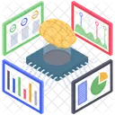 Analytics Monitoring Data Analysis Data Visualization Icon