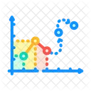 予測、分析、データ アイコン