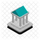 Prédio do banco  Ícone