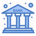 Prédio do banco  Ícone