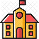 Escola Construcao Educacao Ícone