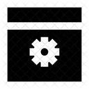 Rouage Parametre Reseau Preferences Du Serveur Icon