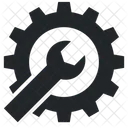 Gear Service Wrench Icon