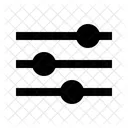 Preferences Setting Adjustment Icon