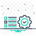 Preferencia Escolha Roda Dentada Ícone