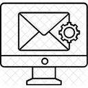 Preferencias De Correo Electronico Configuracion Del Buzon Rueda Dentada Icono
