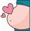 Pregnancy Belly Baby Icon