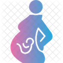 Pregnancy Baby Ultrasound Icon