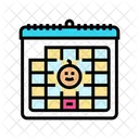 Pregnancy Calendar Marked Icon