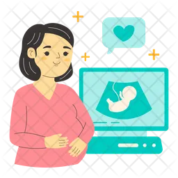 Pregnancy checkup  Icon