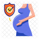 Maternity Health Insurance Pregnancy Icon