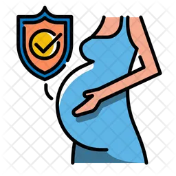 Pregnancy insurance  Icon