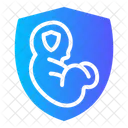 Pregnancy Insurance Fetus Maternity Icon